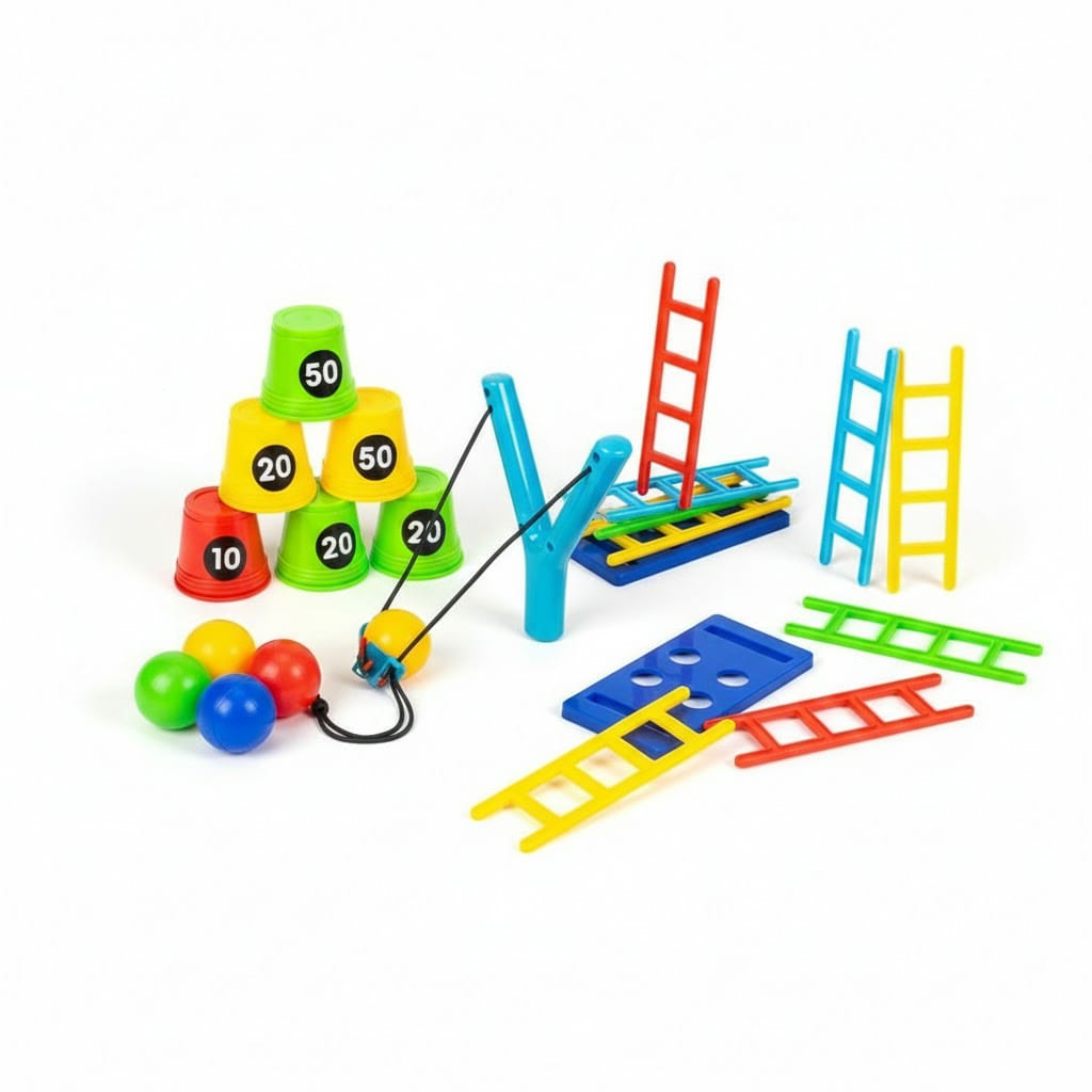 2 In 1 Skill Challenge Combo (Sharp Shooter & Balance Master Ladders) - EKT3925